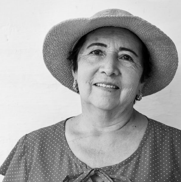A photo of Lidia María, one of the farmers helped by the Los Sueños program